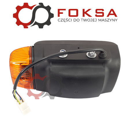 Reflektor przedni z kierunkowskazem - prawy