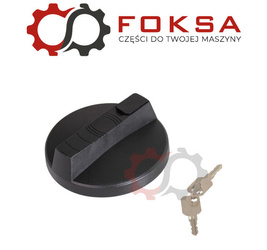 Korek wlewu paliwa zamykany