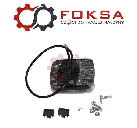 Lampa tylna zespolona LED, lewa, 10-30V, kwadratowa, 3 funkcje