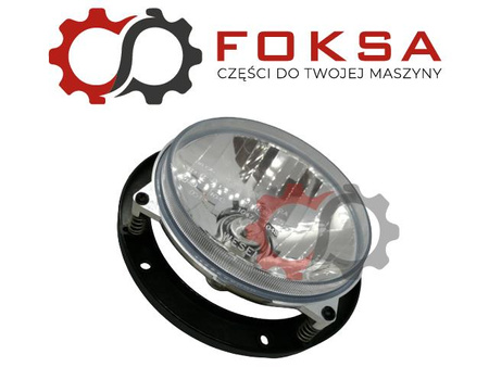 Lampa przednia z płytą montażową