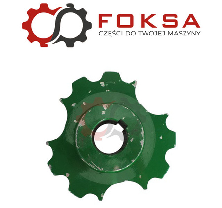 Zębatka łańcucha prasy