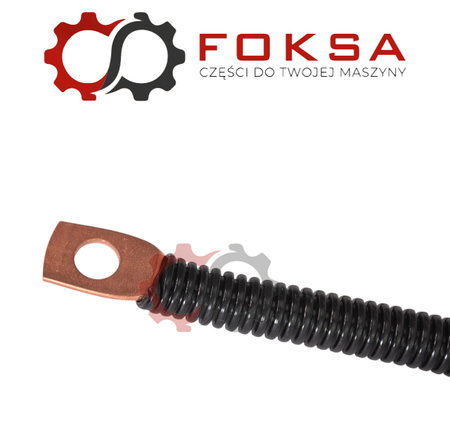 Przewód masowy klema plus-oczko 100cm