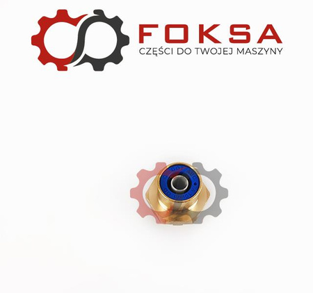 Szybkozłącze przewodu do zaworu z gwintem TEKALAN (proste)