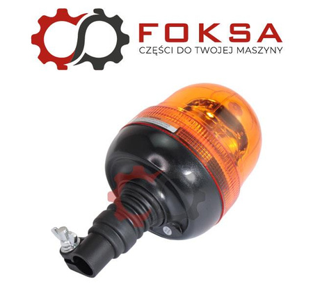 Lampa błyskowa, mocowanie na trzpień, elastyczny uchwyt / kogut