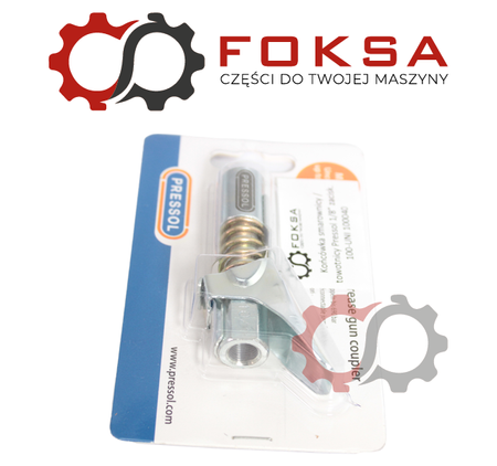 Końcówka smarownicy / towotnicy Pressol 1/8" zaciskowa