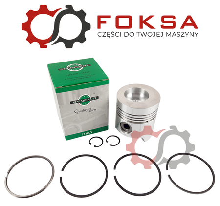 Tłok z pierścieniami