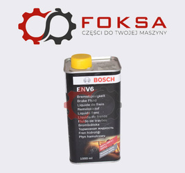 Płyn hamulcowy DOT-3, DOT-4, DOT-5.1 1L Bosch