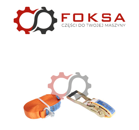 Pas transportowy 5T, 12m pomarańczowy