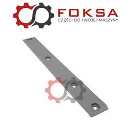 Listwa prowadząca podajnika pochyłego