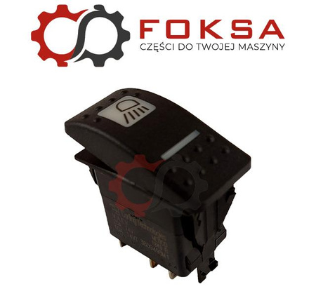 Włącznik świateł drogowych i pozycyjnych