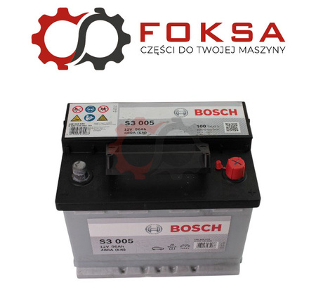 Akumulator rozruchowy BOSCH P+ BLACK