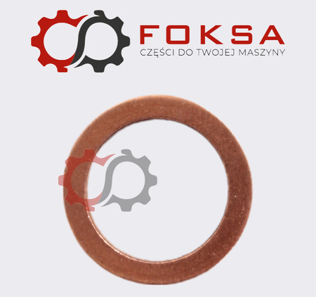 Uszczelka miedziana wtrysku