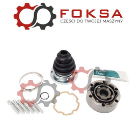 Przegub wału napędowego z osłoną i śrubami