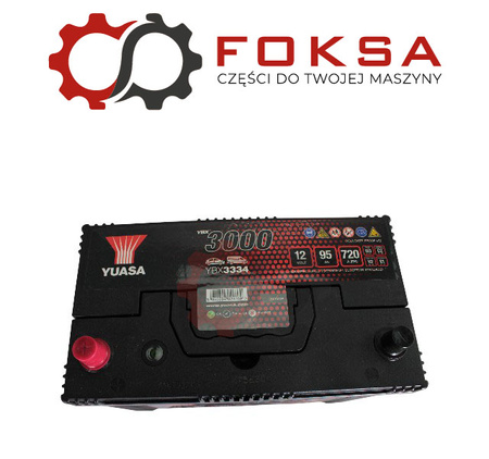Akumulator rozruchowy YUASA L+ 12V