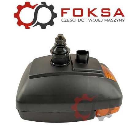 Lampa przednia z kierunkowskazem JCB - prawa