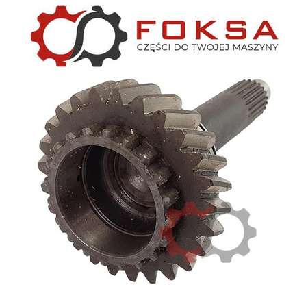 Wałek napędowy wzmacniacza momentu - szybka skrzynia