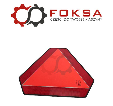 Trójkąt ostrzegawczy w ramce