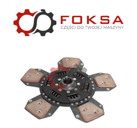 Tarcza sprzęgła amortyzowana