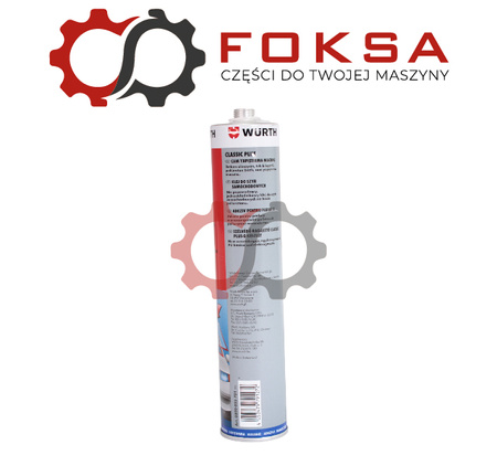 Klej do szyb CLASSIC PLUS 310ml WURTH
