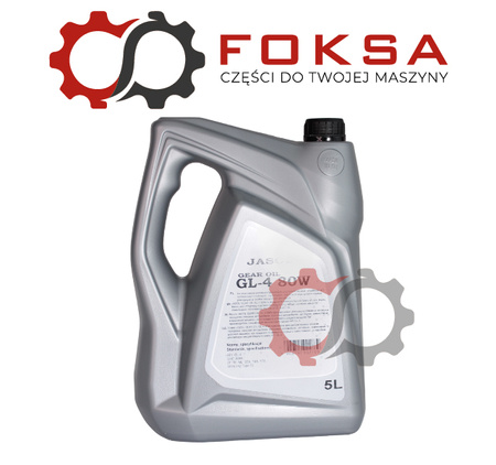 Olej przekładniowy Jasol GL-4 80W 5L