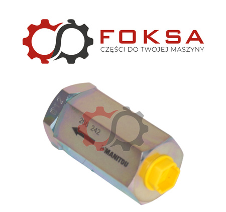 Filtr hydrauliczny sterowania głowicą rozdzielacza ORG