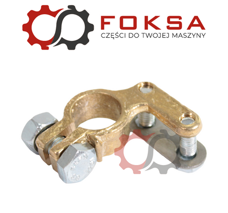 Klema mosiądz (-) wielka