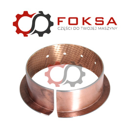 Tuleja z kołnierzem czopa przedniego mostu OEM