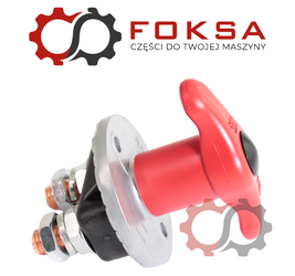 Odłącznik akumulatora / wyłącznik masy - hebel