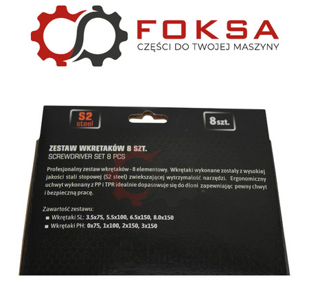 Zestaw wkrętaków TEGER