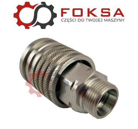 Szybkozłącze hydrauliczne gniazdo EURO M22