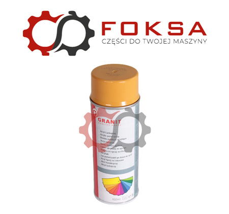 Farba / Lakier akrylowy w sprayu CAT - zółty