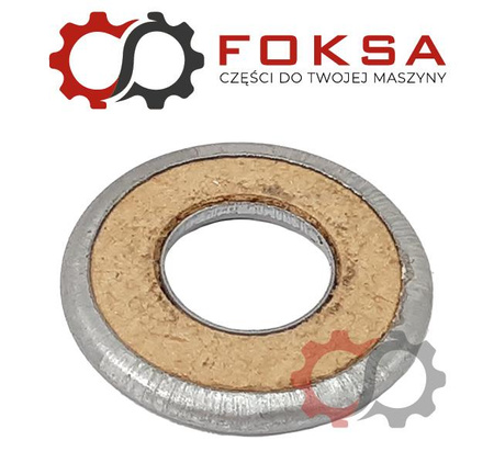 Podkładka wtrysku metalowa