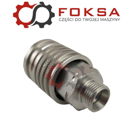 Szybkozłącze hydrauliczne gniazdo EURO M18