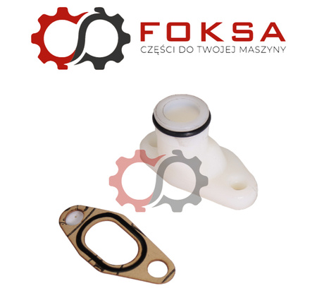 Króciec pompy wody z uszczelką