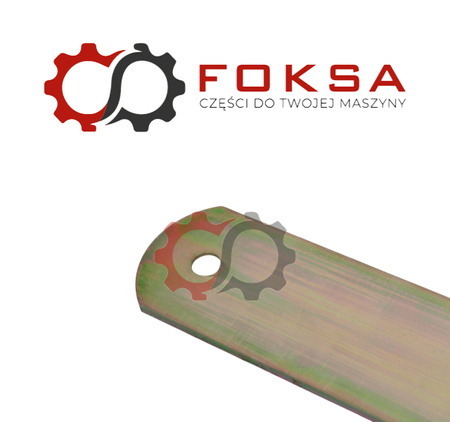 Listwa metalowa prowadząca przenośnika pochyłęgo