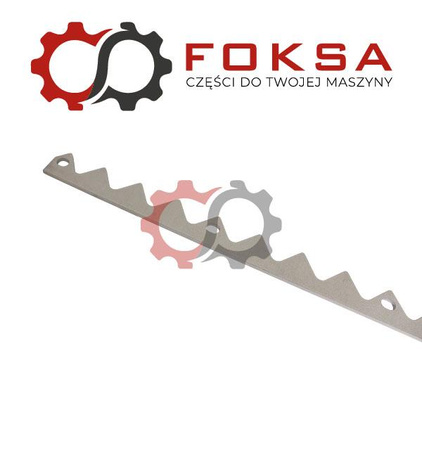 Listwa zębata walca wciągającego