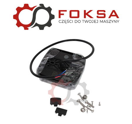 Lampa tylna zespolona LED, lewa, 10-30V, kwadratowa, 4 funkcje