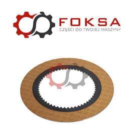 Tarcza hamulcowa przedniej osi