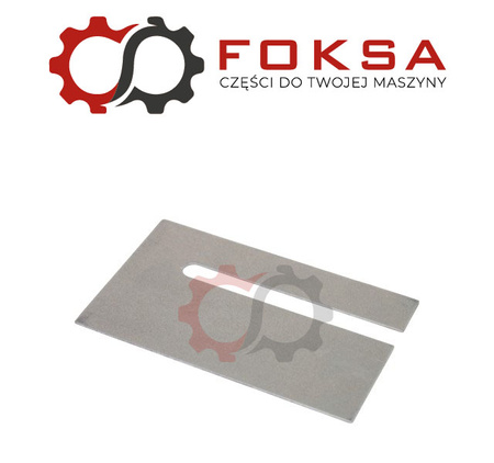 Blacha dystansowa ślizgu