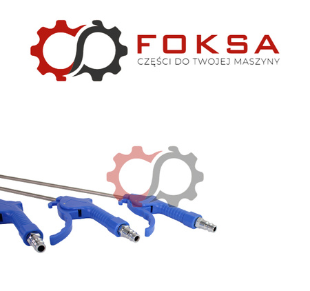 Zestaw pistoletów do przedmuchiwania 3szt