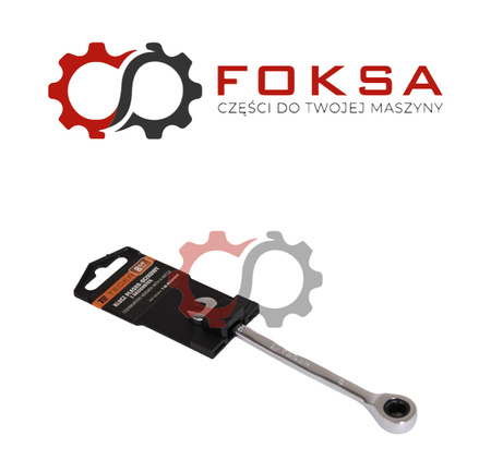 Klucz płasko-oczkowy z grzechotką 8 mm / TEGER