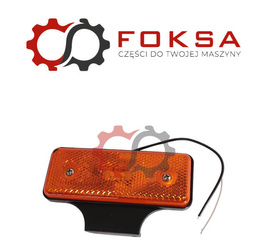 Lampa obrysowa boczna 2LED, pomarańczowa