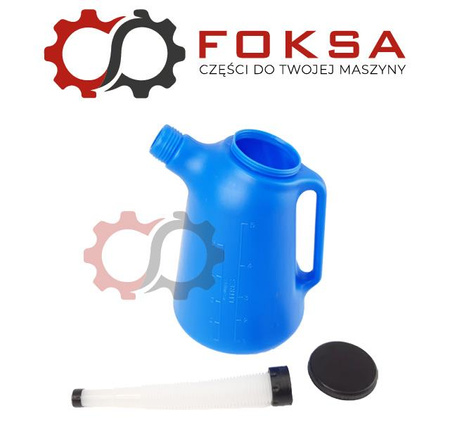 Pojemnik 5l z wlewką do oleju