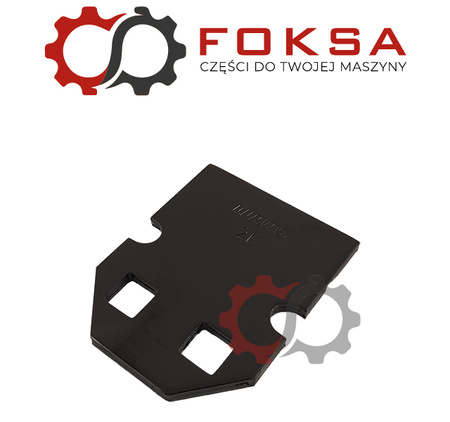 Nakładka / Zabierak łańcucha wciągającego / Czyścik łańcucha