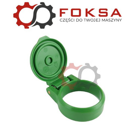 Pokrywa gniazda hydraulicznego z dekielkiem - zielona FASTER