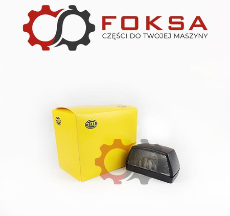 Lampa tablicy rejestracyjnej