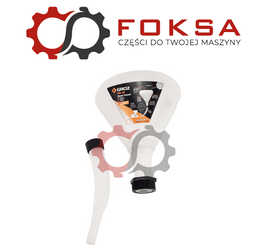 Lejek plastikowy z korkiem i elastyczną końcówką GROZ