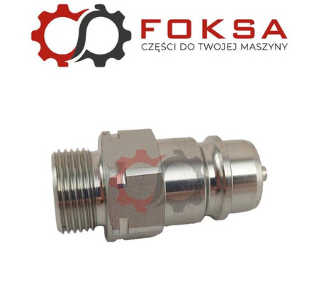 Szybkozłącze hydrauliczne wtyczka EURO M22