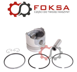 Tłok ze sworzniem i z pierścieniami