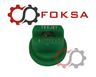 TeeJet Rozpylacz / Dysza płaskostrumieniowa TP 80° zielona, mosiądz